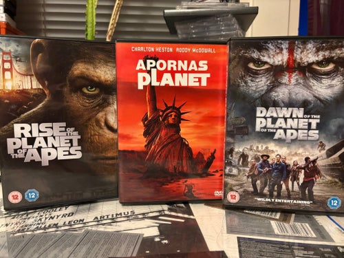 Planet of the Apes Trilogy (Rise, Apornas Planet, Dawn)