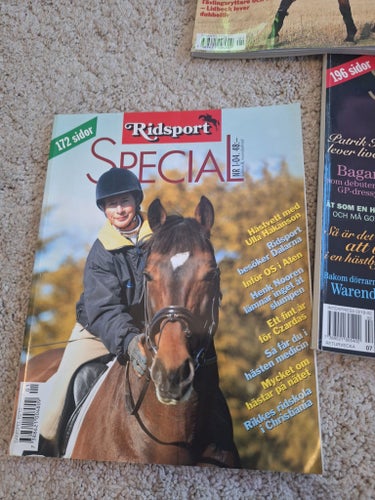 5 st Ridsport Special olika årgångar