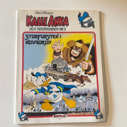 Kalle Anka Och Tidsmaskinen Nr 5 Storfursten I Novgorod
