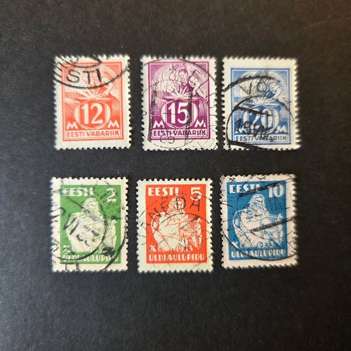 Estlan MI 57-59. 99-101 kompletta serier