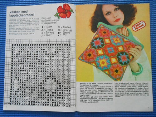 Sommarhandarbeten bilaga till Hemmets Journal 1976