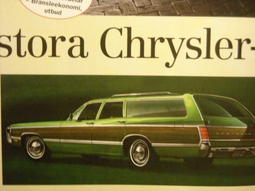 köpguide Fullsize Chrysler 1969-78  --  Sista stora generationen --