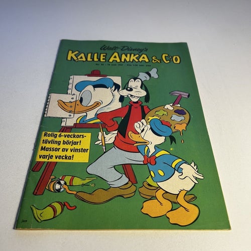 Kalle Anka & co nr 24 1967, samlarex! FN