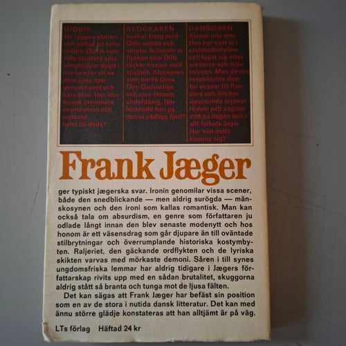 Frank Jaeger: Danskar. Tre berättelser ur fäderneslandets historia.
