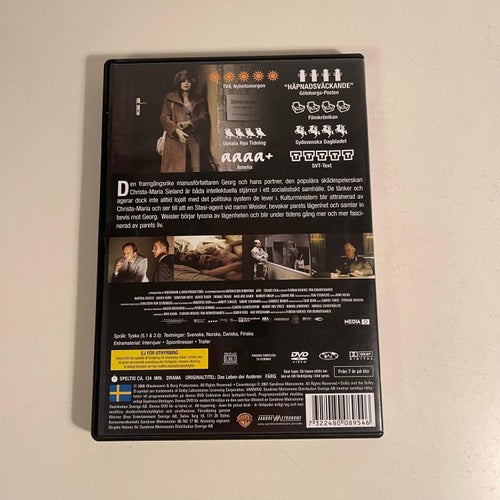 DVD - De Andras Liv. Martina Gedeck Ulrich Muhe