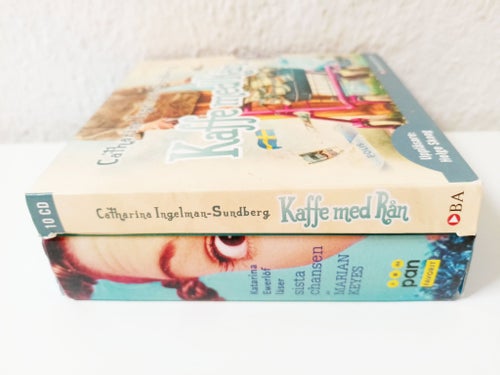 2st Ljudböcker Kvinnliga Författare 24CD Ingelman-Sundberg Keyes Kaffe Med Rån