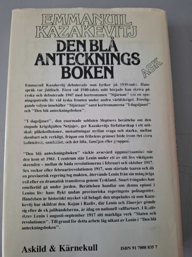 Den blå anteckningsboken