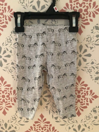 Zebra leggings strl 62