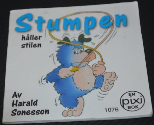 Pixibok Stumpen håller stilen