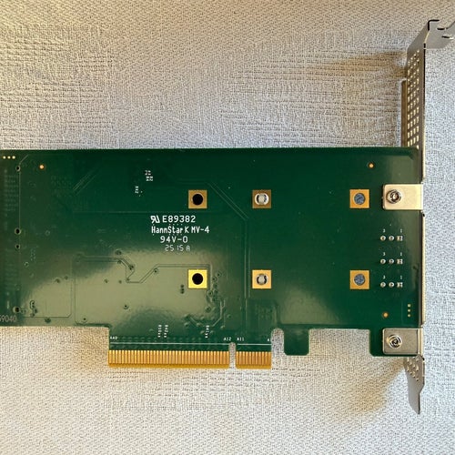 2st WD Red 500GB NVMe SN700, Supermicro 8x PCIe adapter