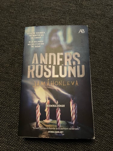 Jamåhonleva av Anders Roslund, 2014