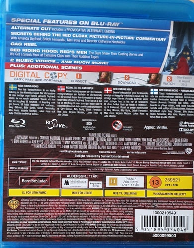 4Bluray Maleficent, The Host, Red Riding Hood, Corpse Bride