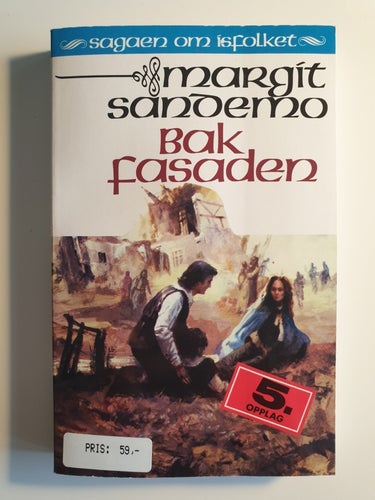 Sagaen om Isfolket nr 18 - Bak fasaden, av Margit Sandemo. OBS Textat på norska!