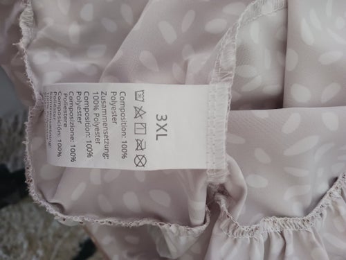Brun klänning, storlek 3XL
