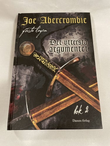 Det yttersta argumentet, bok 2 | Joe Abercrombie | Första lagen | Kartonnage