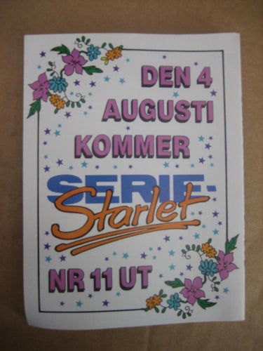 Serie-Starlet Nr:10-1988