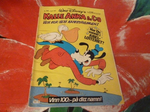 TIDNING, KALLE ANKA & CO, NR 14 - 1983