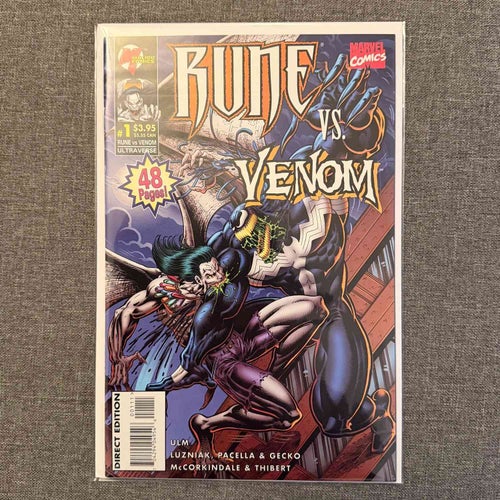 Rune vs. Venom #1 (1995)(One-Shot)(Key)