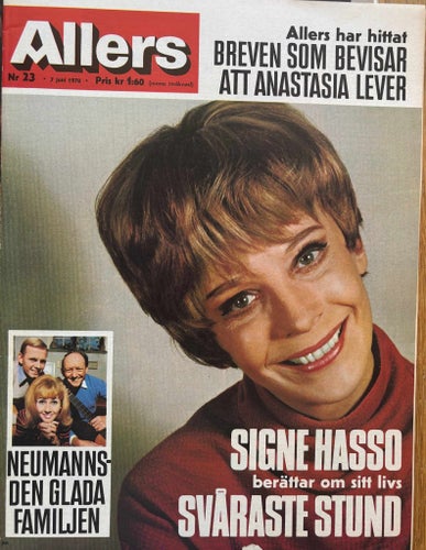 Allers nr 19,21,23 och 41/1970, i fint skick