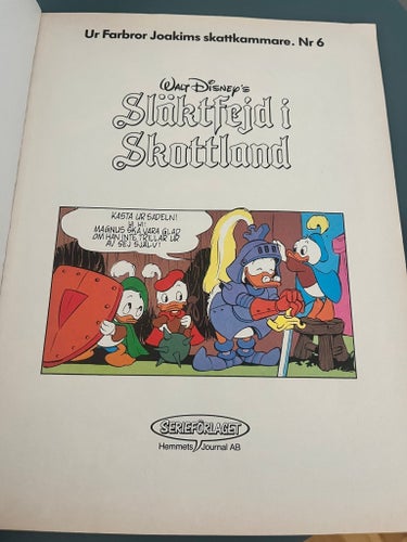 Kalle Anka och Släktfejd i Skottland - Ur Farbror Joakims skattkammare nr 6