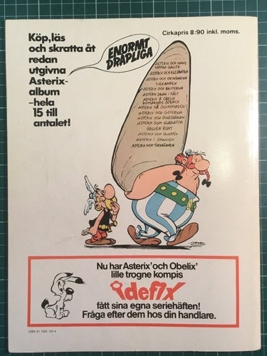 Asterix I Alperna av Goscinny och Uderzo, Asterix på Korsika o A i Belgien