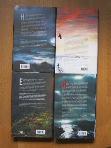 Ann Cleeves - Svart Som Natten, Rött Stoft, Blå Gryning, Döda Talar Inte
