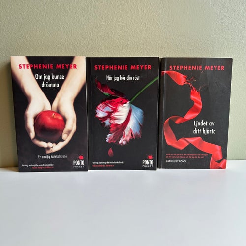 Stephenie Meyer x 5 - Twilight serien 1-4 + Genom dina ögon - Pocket