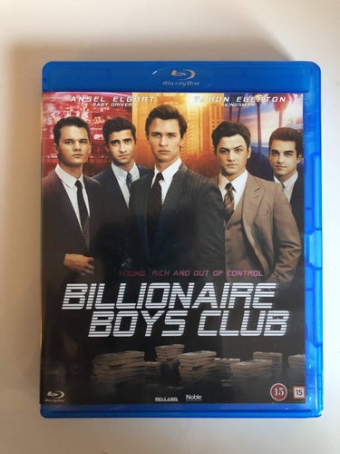 Billionaire boys club Blu-Ray