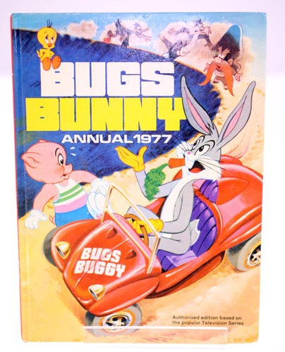 Bug's Bunny Annual 1977-hardback book colour illustrations-English text-406g