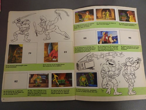 Teenage Mutant Ninja Turtles Samlaralbum Atlantic