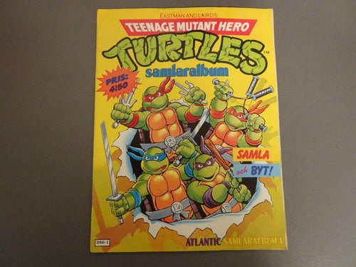 Teenage Mutant Ninja Turtles Samlaralbum Atlantic