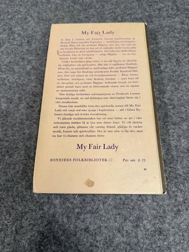 Alan Jay Lerner - My fair Lady