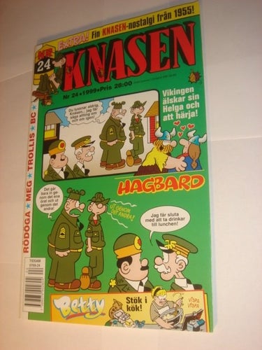 KNASEN (svensk) NY OLÄST Nr 24 1999