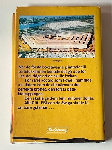 Dean R Koontz - Dataterror (Bra spänning inbunden) Bok