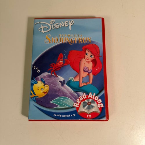 CD - lyssna & Läs. Disney - Den Lilla Sjöjungfrun Read Along. Cd + Bok. Ljudbok