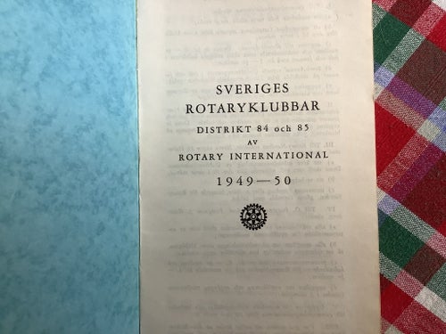 Rotaryklubbarna i Sverige 1949-50