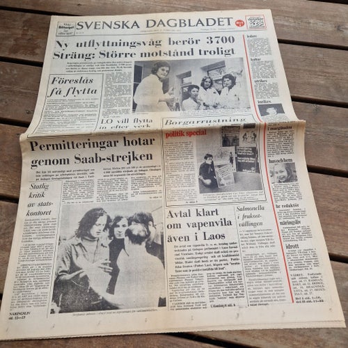 Svenska Dagbladet 21 februari 1973