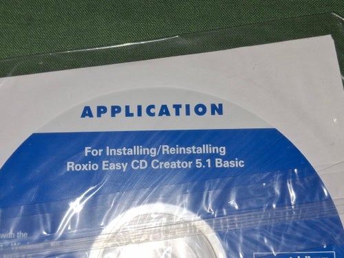 Dell Roxio Easy CD Creator 5.1 Basic & Windvd Version 3.0