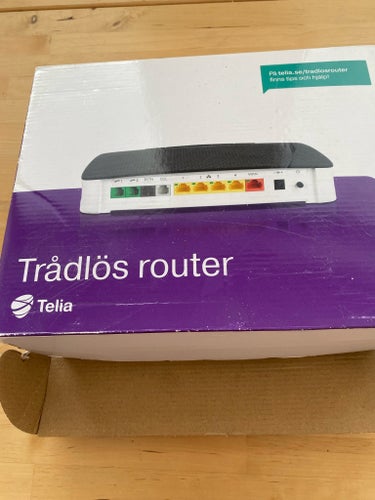 Telia Technicolor Trådlös Router TG799TSvn v2