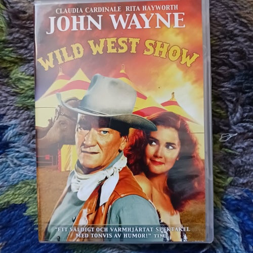 DVD: John Wayne - Wild West Show - WESTERNDRAMA MED CIRKUSROMANTIK - 1964