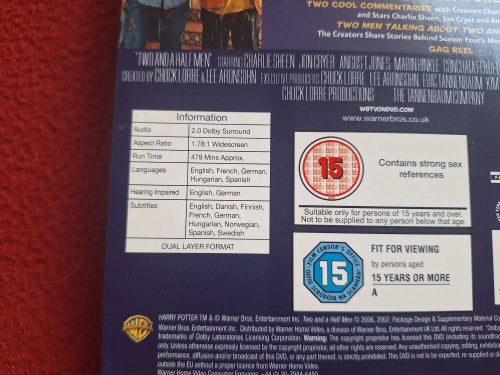 TWO AND A HALF MEN SEASON 4 BOX DVD