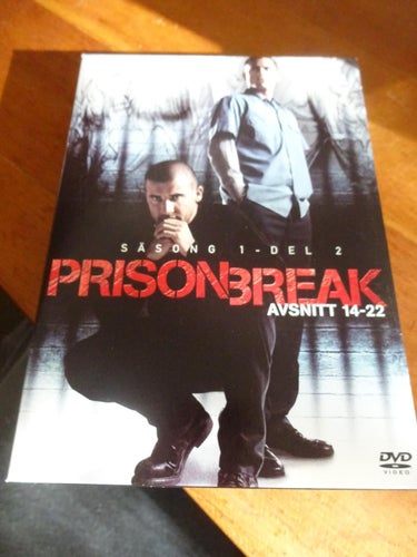 Toppskick Prison Break Säsong 1 Del 2 Avsnitt 14-22 3DVD -box