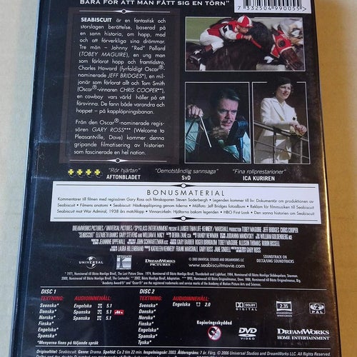 Seabiscuit, 2 Dvd