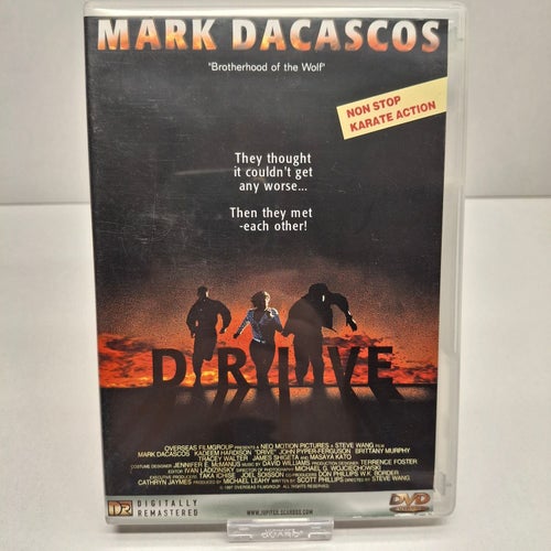 Drive - Non stop Karate Action - Region 2, DVD-Film, Svensk text, Fint skick