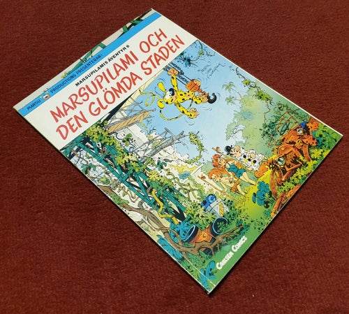 Marsupilamis äventyr 6: 1:a upplaga, Marsupilami och den glömda staden, fin!!!
