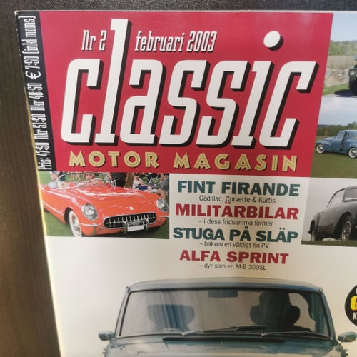 Classic Motor Magasin Nr 2 Februari 2003