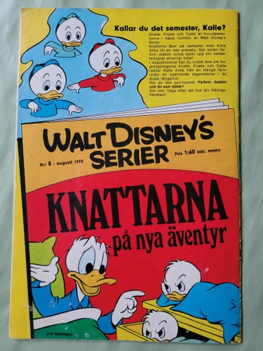 Walt Disneys serier nr 7 från 1970 - Långben och det lustiga lejonet