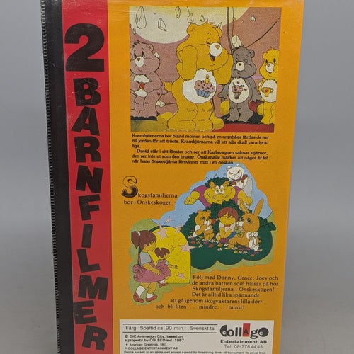 Krambjörnarna 2 / Skogsfamiljen 1 - Svenskt tal - VHS