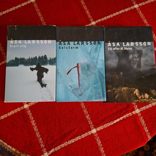 Åsa Larsson - Svart stig, Solstorm, Till offer åt Molok - 2004, 2003, 2012