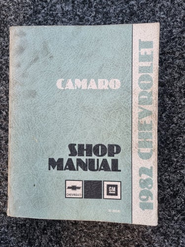 1982 Chevrolet Camaro Shop Manual